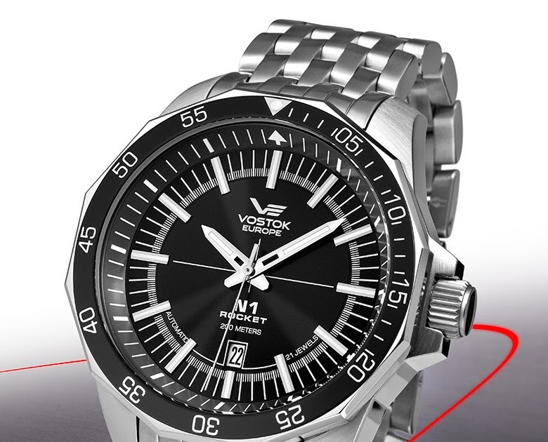 OceanicTime VOSTOK EUROPE N1 Rocket new